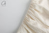 SWAYING 24 Early Spring Silk Suspender Skirt SW-SW25PS2L02-BAI White SW25PS2L02